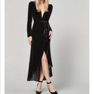 Reformation Grenache Dress in Black size Small